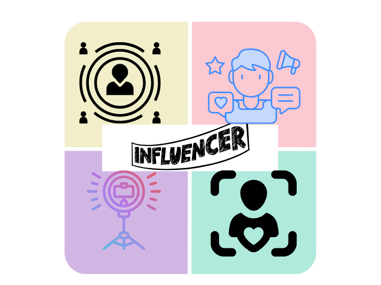 Female actor on theater stage – experienced model and influencer